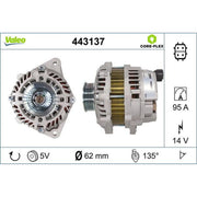 Valeo Car Alternator 12V 443137
