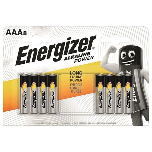 Energizer® Alkaline Power Batteries AAA x 8 S9338 - S9338