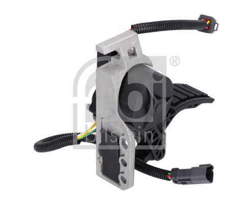 Febi Accelerator Pedal 4 Connectors fits Volvo Fl 2000-2006