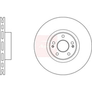 Apec 2 x Vented Front Brake Discs DSK3028