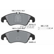 Textar Front Brake Pad Set 2474302