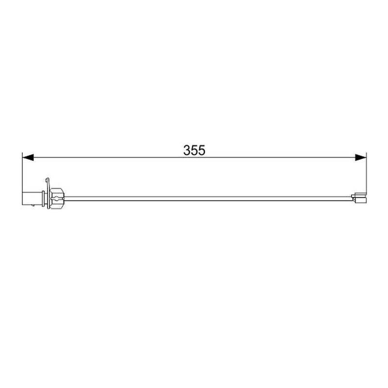 Bosch Brake Pad Wear Sensor Front 1 987 473 559