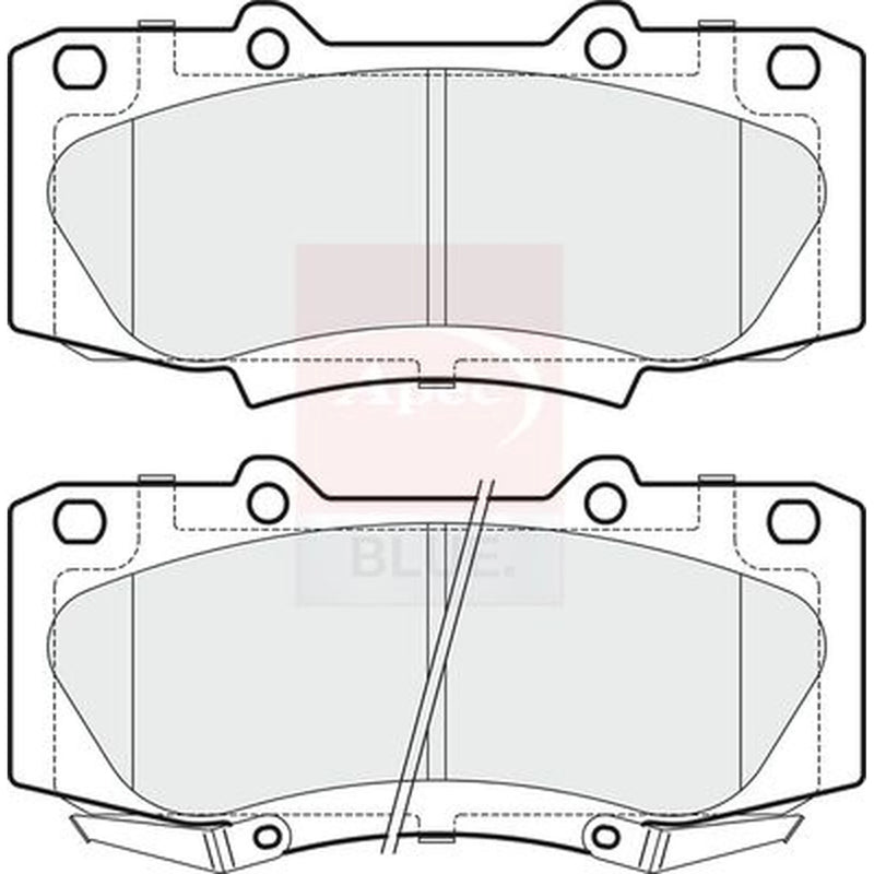 Apec Front Brake Pad Set PD3719