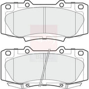 Apec Front Brake Pad Set PD3719