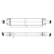 NRF Intercooler (Charge Air Cooler) 309046
