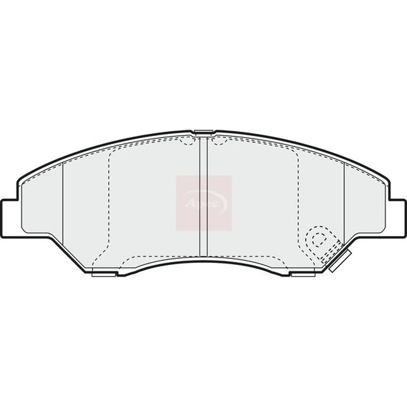 Apec Front Brake Pad Set PAD1124