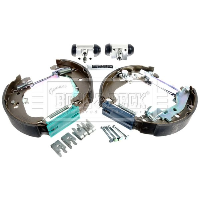 Borg & Beck Brake Shoe Set Axle Kit BBS1048K
