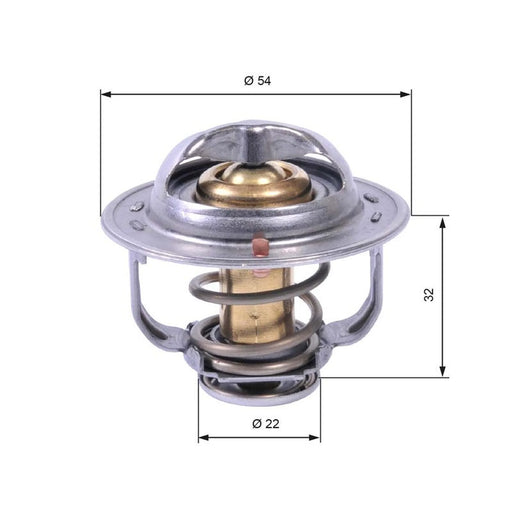 Gates Thermostat,Coolant TH42589G1
