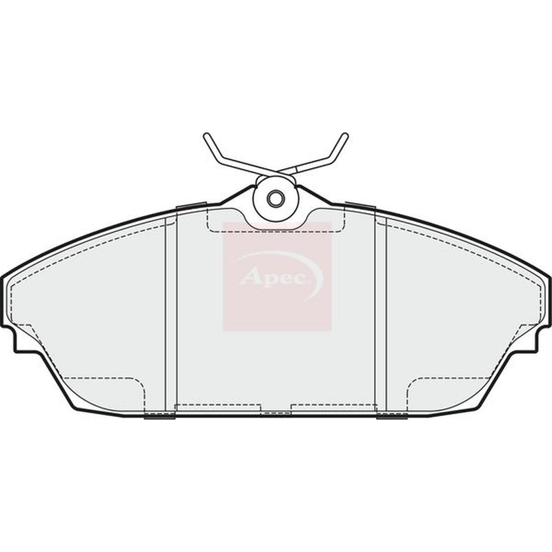 Apec Front Brake Pad Set PAD1895