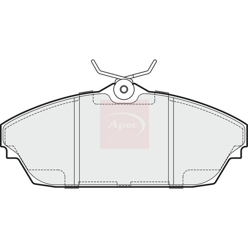 Apec Front Brake Pad Set PAD1895