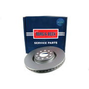 Borg & Beck 2 x Vented Front Brake Discs BBD5734S
