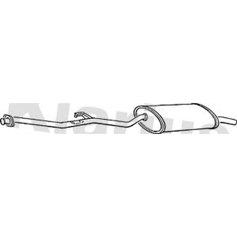 Klarius Box With Tail Pipe Rear BM189T