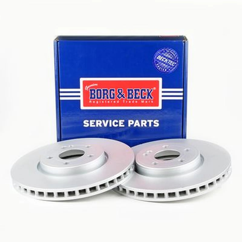 Borg & Beck 2 x Vented Front Brake Discs BBD5640