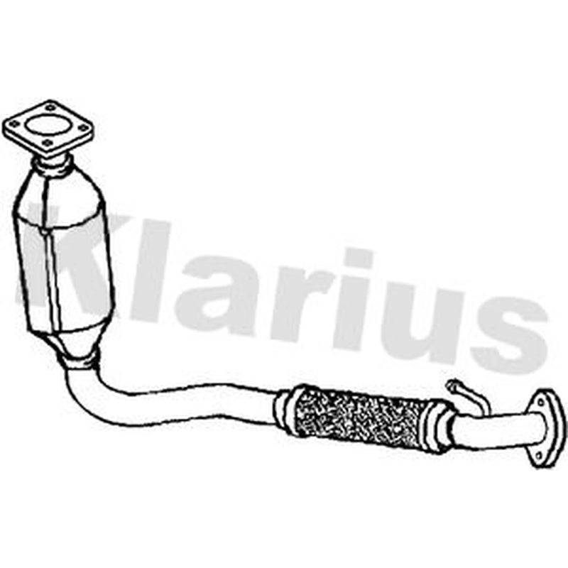 Klarius Catalyst Type Approved With Pipe 322577