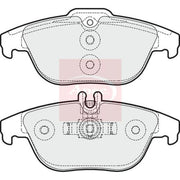 Apec Rear Brake Pad Set PAD1619