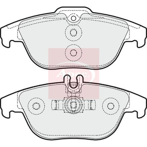 Apec Rear Brake Pad Set PAD1619