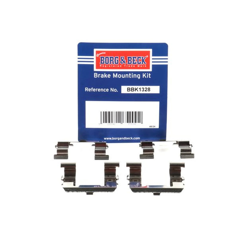 Borg & Beck Brake Pad Accessory Fitting Kit Front BBK1328