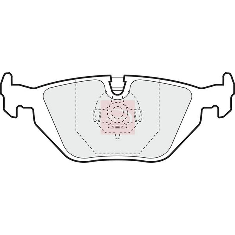 Apec Rear Brake Pad Set PAD856