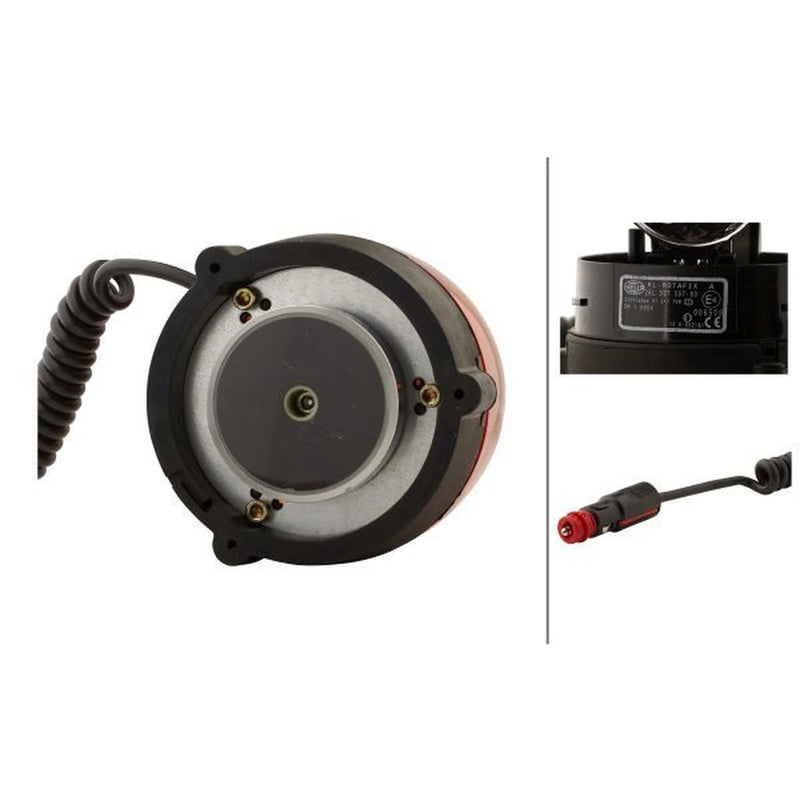Hella Rotating Beacon Wide High 2RL 007 337-031