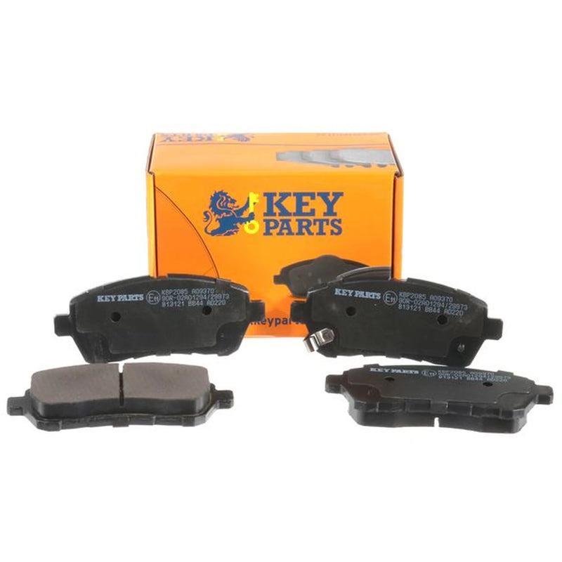 Key Parts 4 x Front Brake Pad Set KBP2085