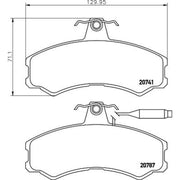 DON Front Brake Pad Set PCP1686