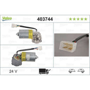 Valeo Front/Rear Wiper Motor Front 403744