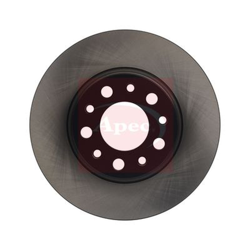 Apec 2 x Solid Rear Brake Discs DSK2430