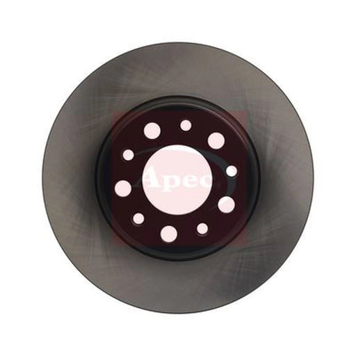 Apec 2 x Solid Rear Brake Discs DSK2430