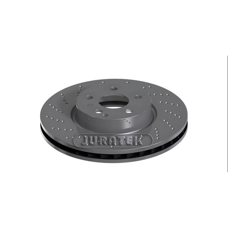Juratek 2 x Vented Front Brake Discs MER308
