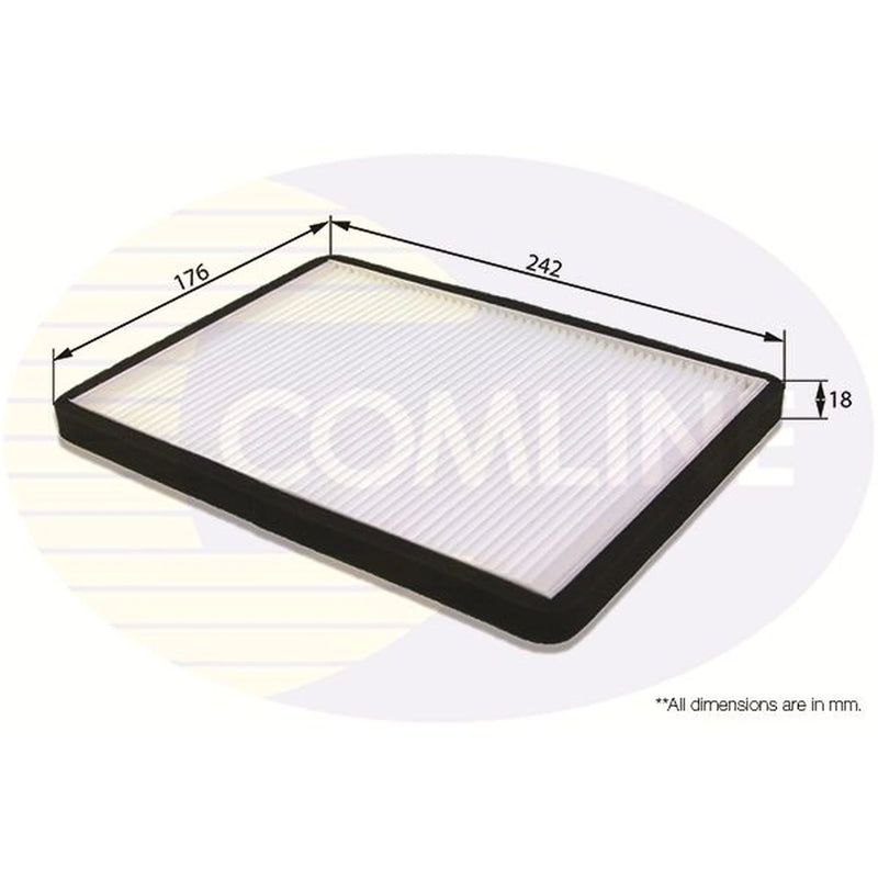 Comline Cabin Air Filter (Pollen Filter) EKF147