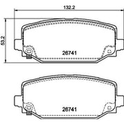Mintex Rear Brake Pad Set MDB4374
