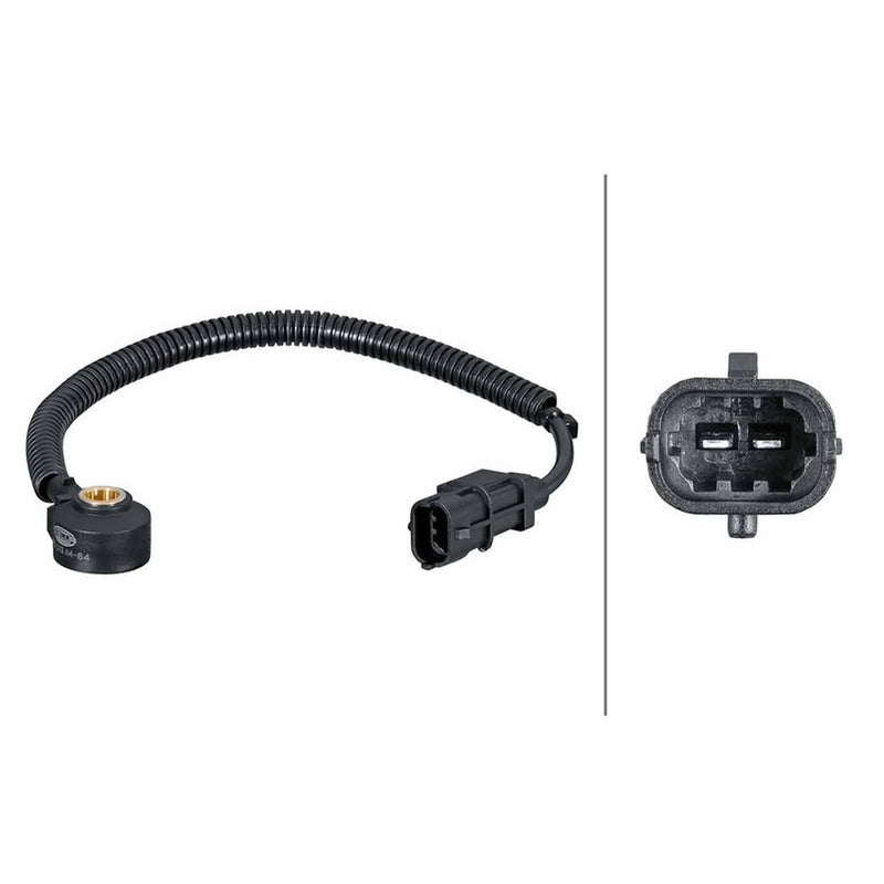 Hella Engine Knock Sensor Right 6PG 013 114-841