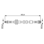 Bosch Brake Hydraulic Hose Line Rear 1 987 481 574