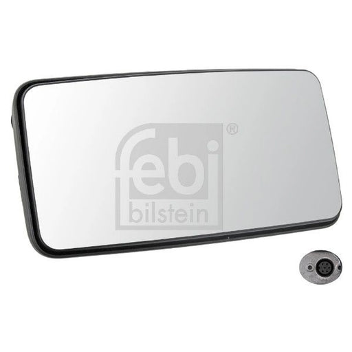 Febi Driver Cab Exterior Mirror Wide 120mm Thick 49990