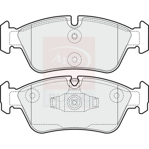 Apec Front Brake Pad Set PAD1464B