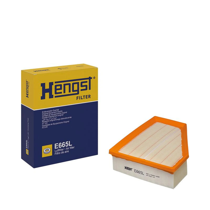 Hengst Engine Air Filter Right E665L