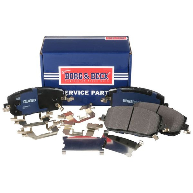Borg & Beck 4 x Front Brake Pad Set BBP2938