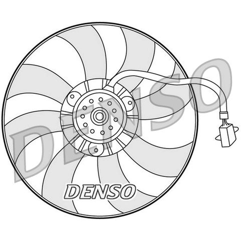 Denso Engine Cooling Fan DER32007