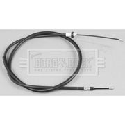 Borg & Beck Handbrake Cable Left Rear BKB2031