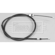 Borg & Beck Handbrake Cable Left Rear BKB2031