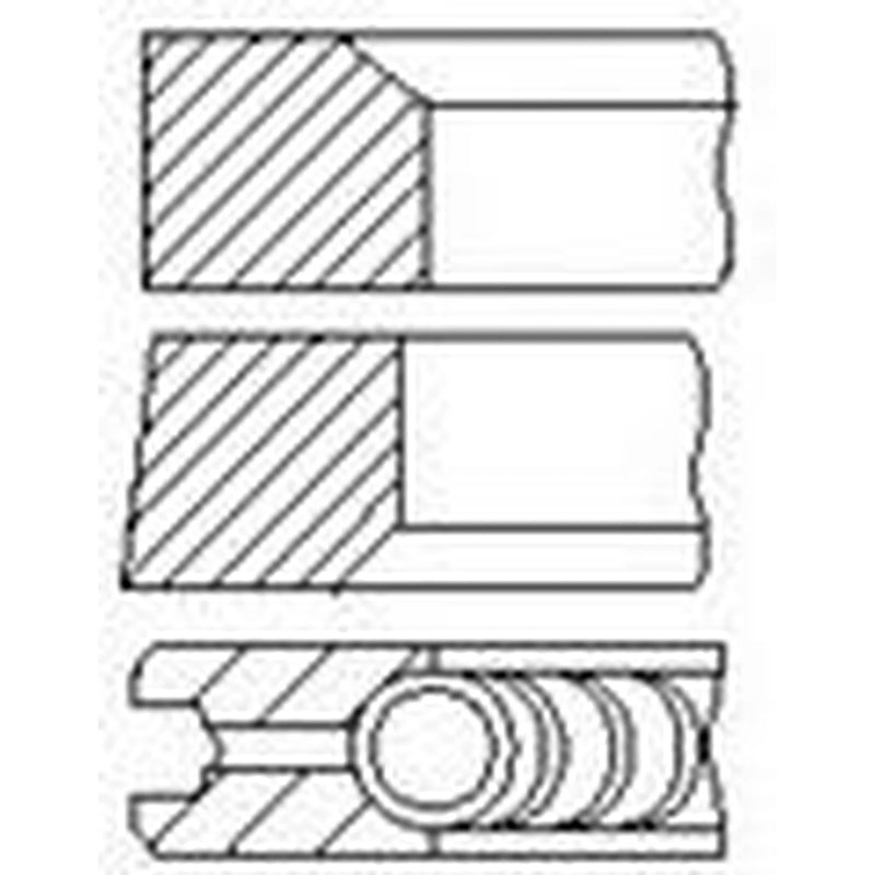 FAI Piston Ring Kit (1CYL) PR35-000 7701470248 PR35-000