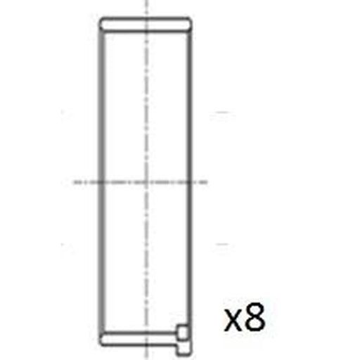 FAI Big End Bearing Set 47mm BB2014-STD