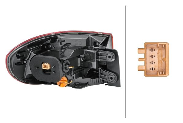 Hella 2SD 011 715-061 Tail Light Assembly