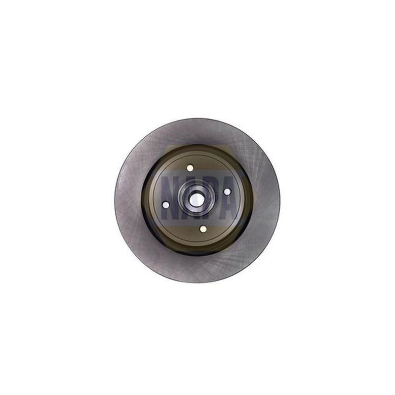 NAPA 2 x Solid Rear Brake Discs NBD5220
