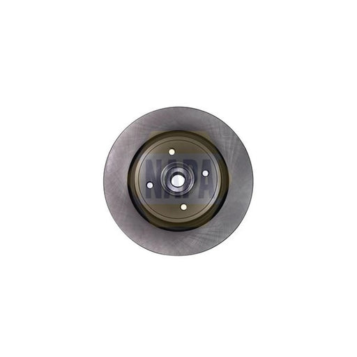 NAPA 2 x Solid Rear Brake Discs NBD5220
