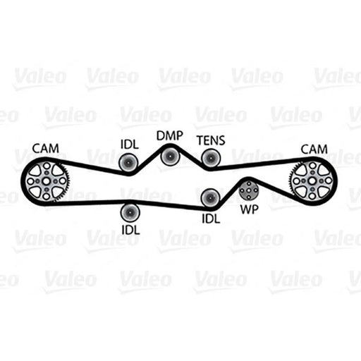 Valeo Timing Belt & Water Pump Kit 614677