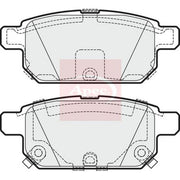 Apec Rear Brake Pad Set PAD1843