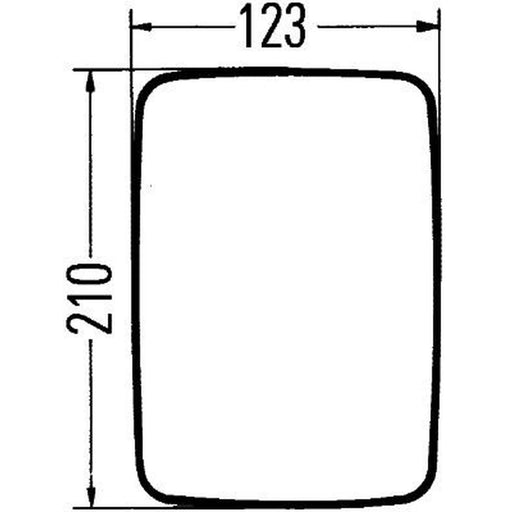 Hella Door / Wing Mirror both sides 8SB 501 346-032