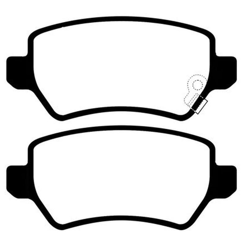 Abtex Rear Brake Pad Set PLU3978