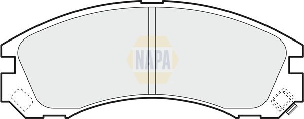 NAPA Front Vented & Rear Vented Brake Discs & Pads